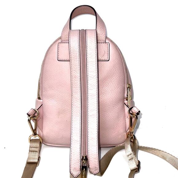 Michael Kors Erin Small Backpack Blush Leather | Convertible Holiday Gift | EUC - Picture 7 of 16